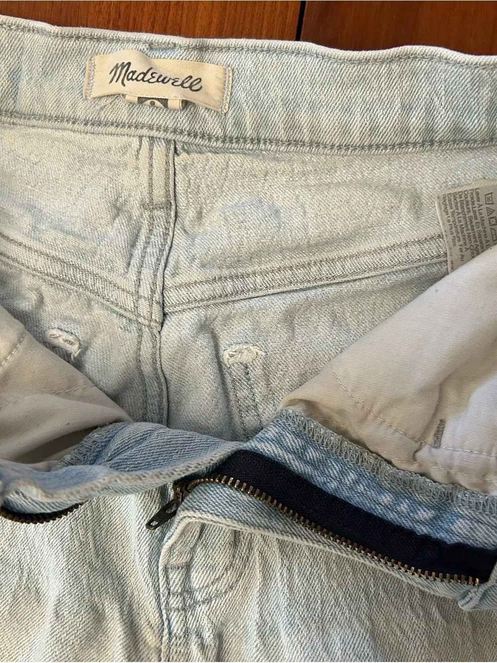 Madewell Vintage Wide Leg Crop Jean - Picture 3 of 4